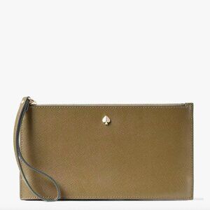 Kate Spade Olive Mila Wristlet Clutch